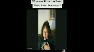 Ross the Boss fired from Manowar