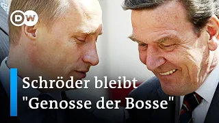 Warum bleibt Ex-Kanzler Schröder Putin so treu? | DW Nachrichten