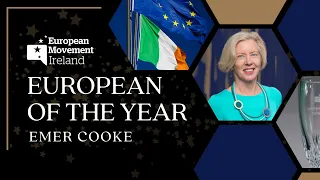 The European of the Year Award - Emer Cooke