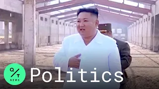 Kim Jong Un Inspects New Chicken Farm South of Pyongyang