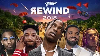 YouTube Rap Rewind 2018 🎤 New Years Mega Mix (8D AUDIO)