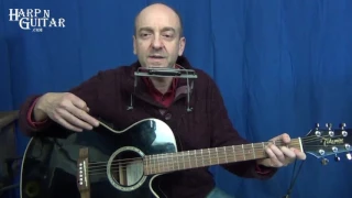 A Whiter Shade Of Pale Harmonica and Guitar lesson