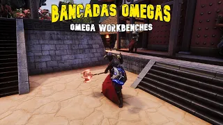 Conan Exiles - Mod Omega Production - Primeiras Armas, Armaduras e Bancadas Omegas