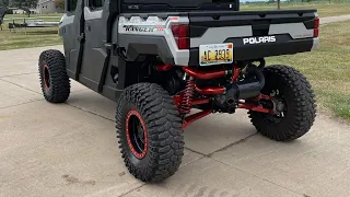 160hp Polaris Ranger Northstar Trail Boss Force Turbo !! HCR Long Travel Turner cycles axles Review