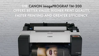 Canon TM 200 vs HP DesignJet 520