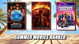 All Summer Movies 2023 Ranked from WORST TO BEST - (FULL LIST)