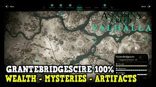 Assassin's Creed Valhalla Grantebridgescire All Collectibles (Wealth, Mysteries, Artifacts)