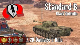 Prototipo Standard B  |  7,2K Damage 5 Kills  |  WoT Blitz Replays