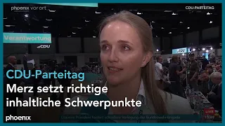 Interview mit Birte Glißmann beim CDU-Parteitag am 06.05.24