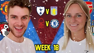 PREMIER LEAGUE PREDICTIONS WEEK 18