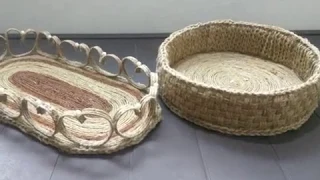 JuteTray | Make Serving Tray with Jute Rope & Cardboard | Jute Rope Craft Idea