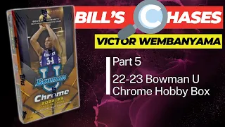 Bowman U Chrome Basketball 2022-2023 Hobby Box Victor Wembanyama Hunting!