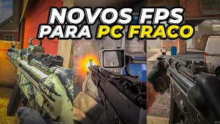 MELHORES FPS GRÁTIS PARA PC FRACO EM 2024!!