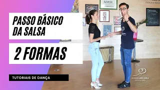 2 Formas de Fazer o Pásso Básico da Salsa em Linha