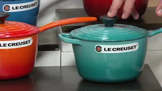 Le Creuset 2.25-qt Signature Saucepan on QVC