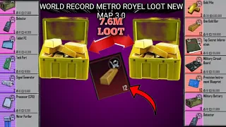 New Map Metro royel 3.0 Make record 7.6M Loot Black Door B Open