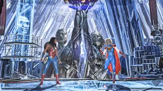 Injustice 2 | Wonder Woman vs Supergirl PC Gameplay 4K #injustice2