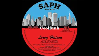 Leroy Hutson - Love You Down (Boogie Funk 1982)