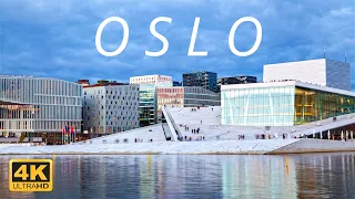 Oslo , Norway  🇳🇴  | 4K Drone Footage