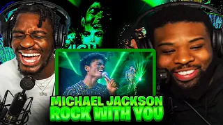 BabantheKidd FIRST TIME reacting to Michael Jackson - Rock With You!! (Official Video)