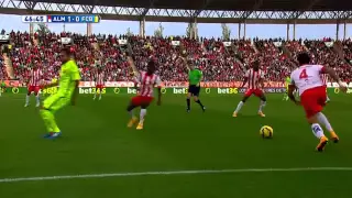 Neymar vs Almeria Away 14 15 HD 1080i  by MNcomps