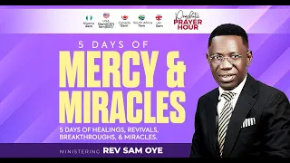 YOUR SEASON OF CONGRATULATIONS HAS COME | PROPHETIC PRAYER HOUR WITH REV DR SAM OYE [PPH DAY 1240]