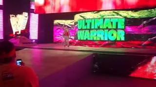 Post WWE Wrestlemania 30 RAW - Ultimate Warrior Entrance