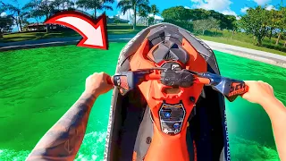 COLOQUEI O JETSKI NO LAGO DA FAZENDA!! 🤫 * o Renato não pode saber *