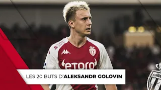 Les 20 buts d'Aleksandr Golovin avec l'AS Monaco en Ligue 1