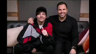 Dan Wootton asking Louis about his relationship with Harry and coming back