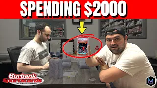 Spending $2000 on Sports Cards at @BurbankCards  in 1 Hour 🔥