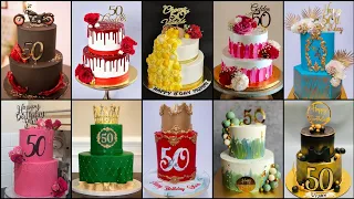 Fabulous 50th Birthday Cake Designs/Golden Jubilee Cake/Cake Design/Birthday Cake Design/Cake Ideas