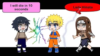 TIME LEFT 😭 || NaruHina || Gacha Club || Meme