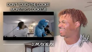 Don't Touch The Cookie Monster's Cookies!!! | REACTION