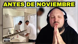 ONEY - Antes de Noviembre // BATERISTA REACCIONA // Nacho Lahuerta