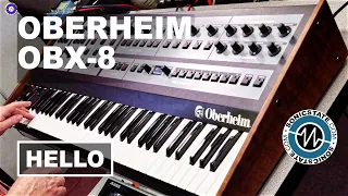 We Have The Oberheim OB-X8 in for Sonic LAB review.