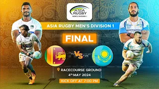 Sri Lanka v Kazakhstan:  Asia Rugby Men's Division 1 2024 FINAL