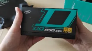 Deepcool DQ850 M V2L 850W Close-up Unboxing