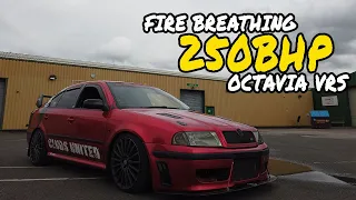 THIS *FIRE SPITTING 250BHP OCTAVIA VRS* IS INSANE