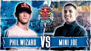 B-Boy Phil Wizard vs. B-Boy Mini Joe | Top 16 | Red Bull BC One World Final 2022 New York
