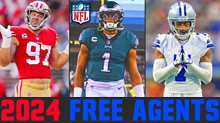 Early Look at The 2024 NFL Free Agent Class   IT'S LOADED!!!!!