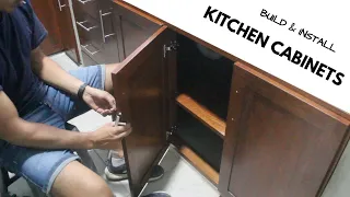 How to Build and Install Kitchen Cabinets