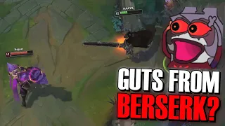 THEY ADDED GUTS FROM BERSERK TO LEAGUE?