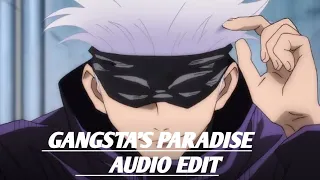 GANGSTA's PARADISE AUDIO EDIT | AUDIO EDIT |(feetL.V)