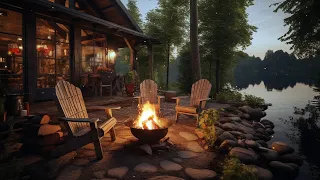 Comforting Fireplace Retreat | Serene Crackling Fire Sounds for Inner Peace Relaxation