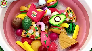 Play with toy Foods, Fruits and vegetables ... 장난감 음식, 과일, 야채를 가지고 놀아보세요