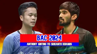 ANTHONY GINTING VS SRIKANTH KIDAMBI [BADMINTON ASIA CHAMPIONSHIPS 2024]