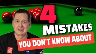 Avoid These COMMON Snooker Errors | Snooker Tips