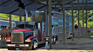Ats 1.49 Freightliner FDL 120 American truck simulator 2024