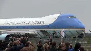 Air Force One Takeoff at Hannover Airport